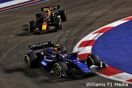franco colapinto williams singapore 2024 sergio perez