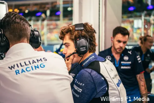 Vooral Colapinto maakt indruk, die in Monza instapte bij Williams.