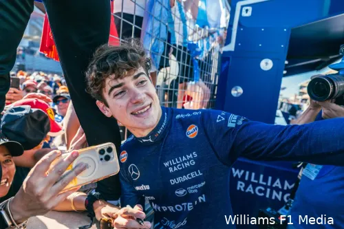 franco colapinto williams zondag 5