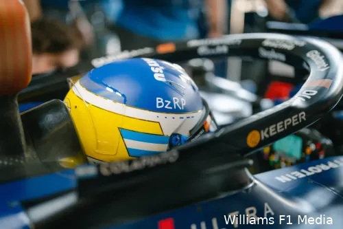 franco colapinto williams brazilie vrijdag 13