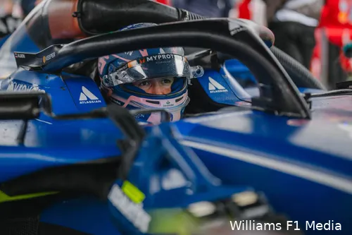 Albon deed in Australië goede zaken voor Williams met een vijfde plek.