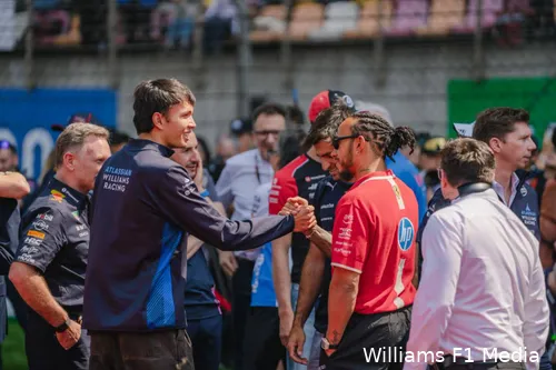 alexander albon williams lewis hamilton ferrari zondag gp china 2025jpg
