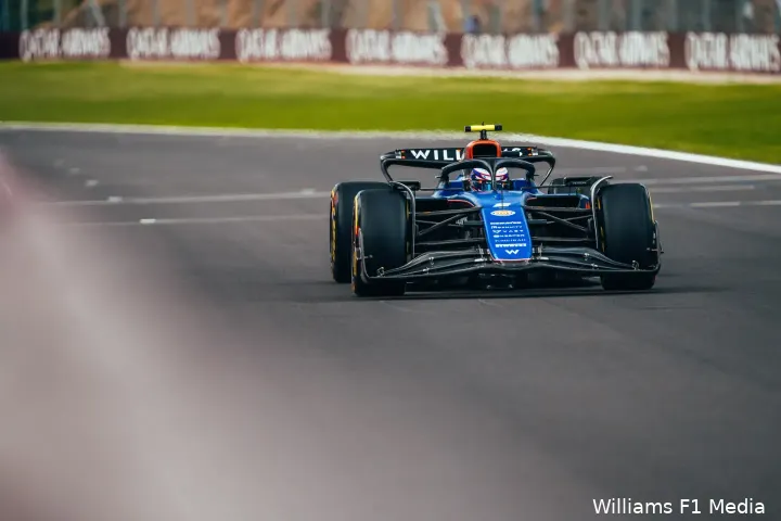 logan sargeant williams gp belgie vrijdag 2024 2