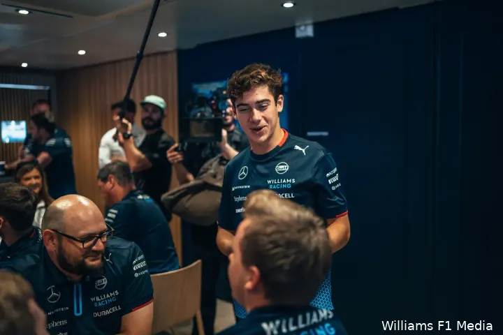 franco colapinto williams 2024 monza 4