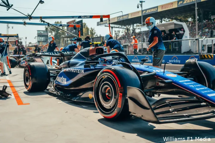 <i>Franco Colapinto genoot van zijn debuutweekend.</i>