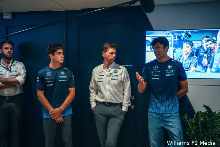 <i>Colapinto werd als vervanger van Sargeant geïntroduceerd.</i>