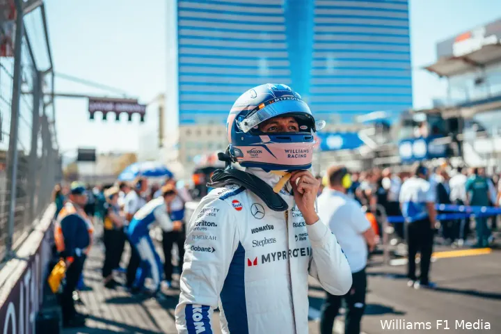 Albon in Bakoe in 2024.