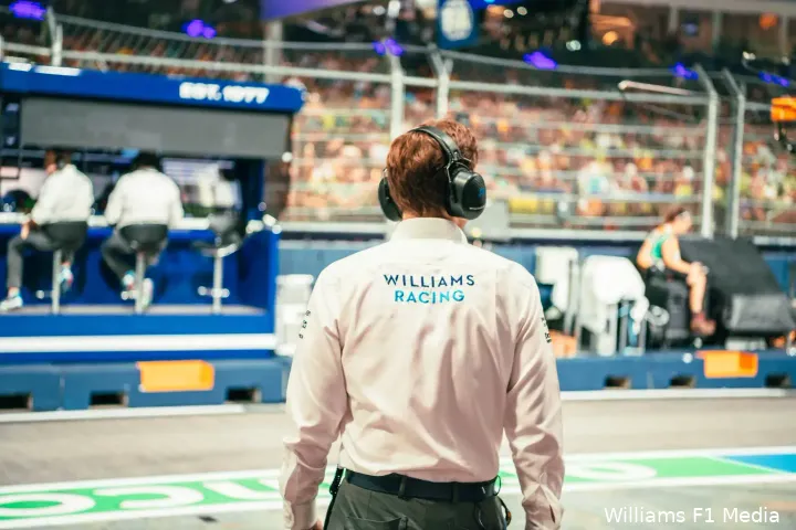 james vowles singapore williams zaterdag