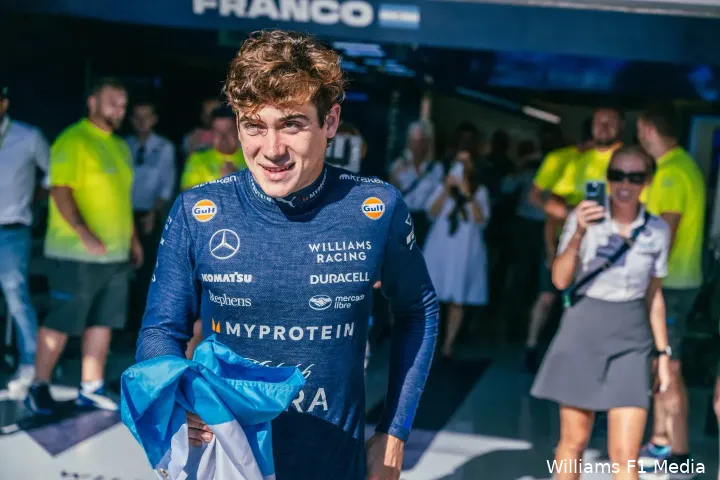 franco colapinto williams zondag 12