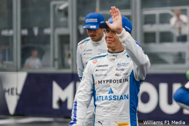 alexander albon carlos sainz williams gp australie 2025jpg