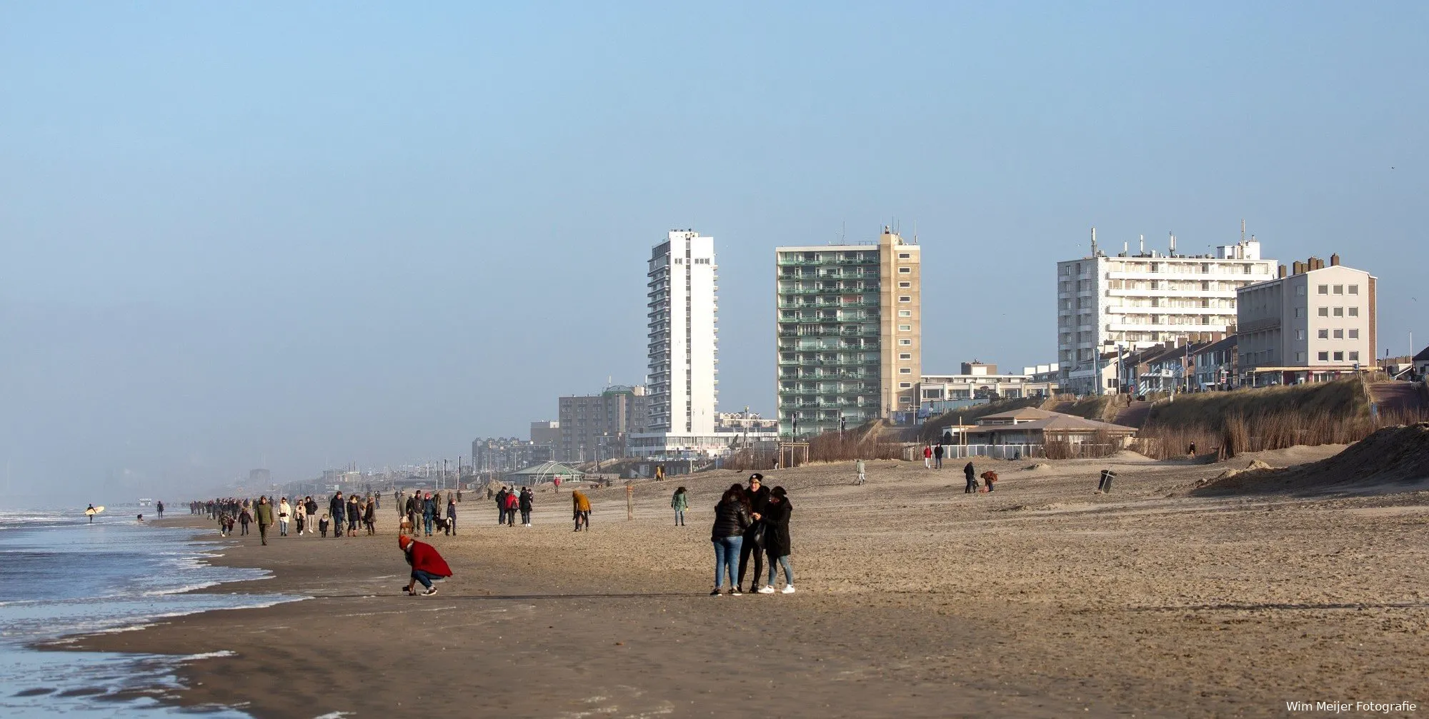 strand van zandvoort in de winter wim meijer fotografie