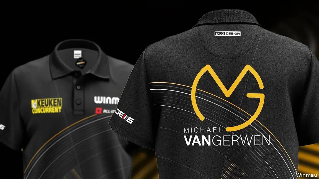 Michael van Gerwen's anniversary shirt