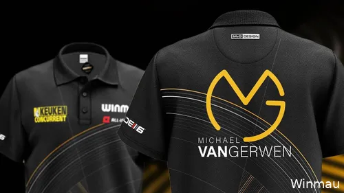 Michael van Gerwen's anniversary shirt