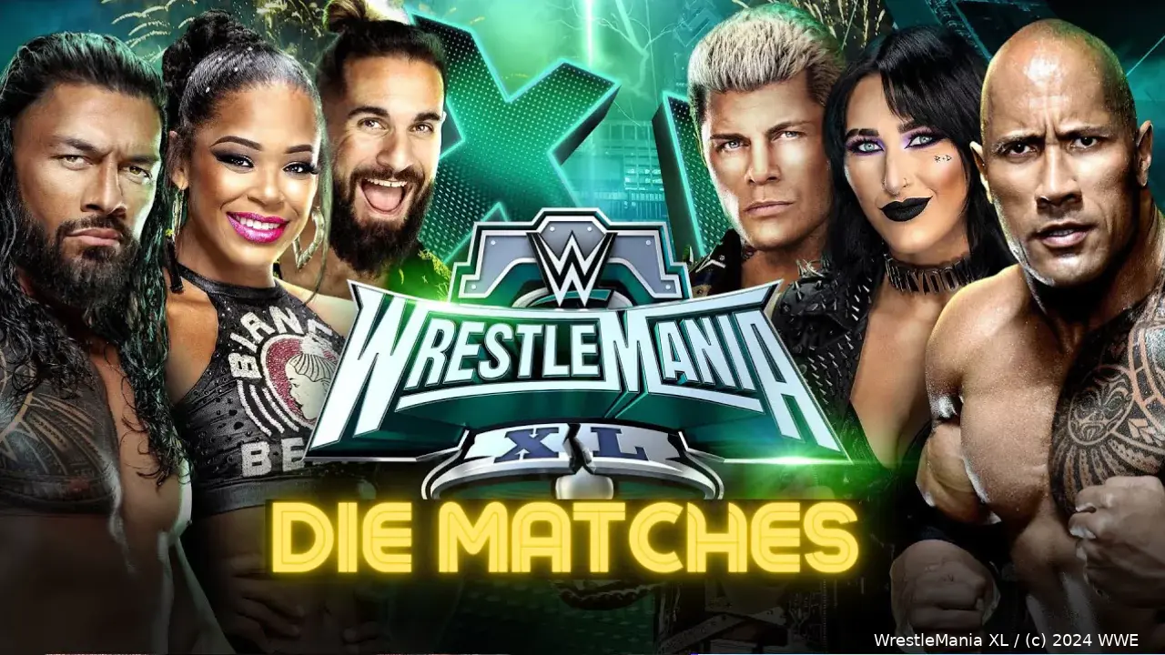 wwe wrestlemania matches