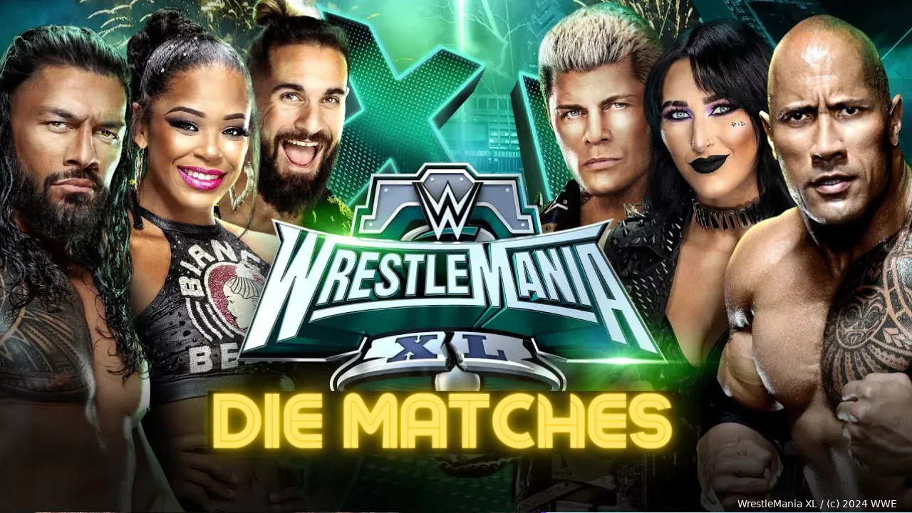 wwe wrestlemania matches
