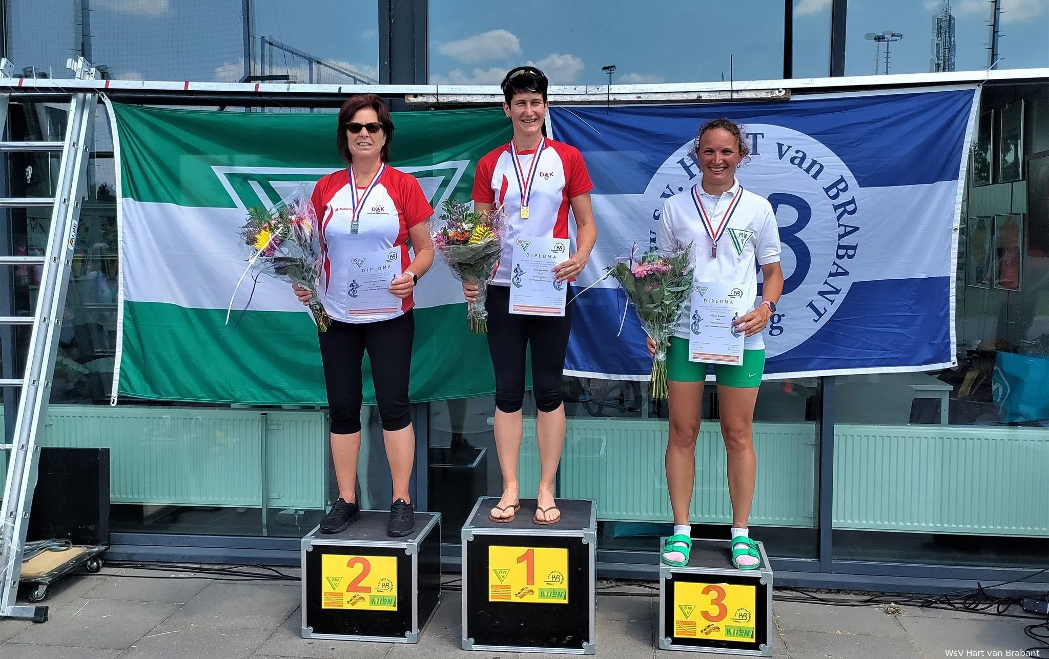 nk 2023 20 10 km dames podium