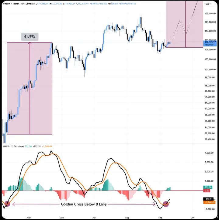Bitcoin Golden Cross MACD - BitBull