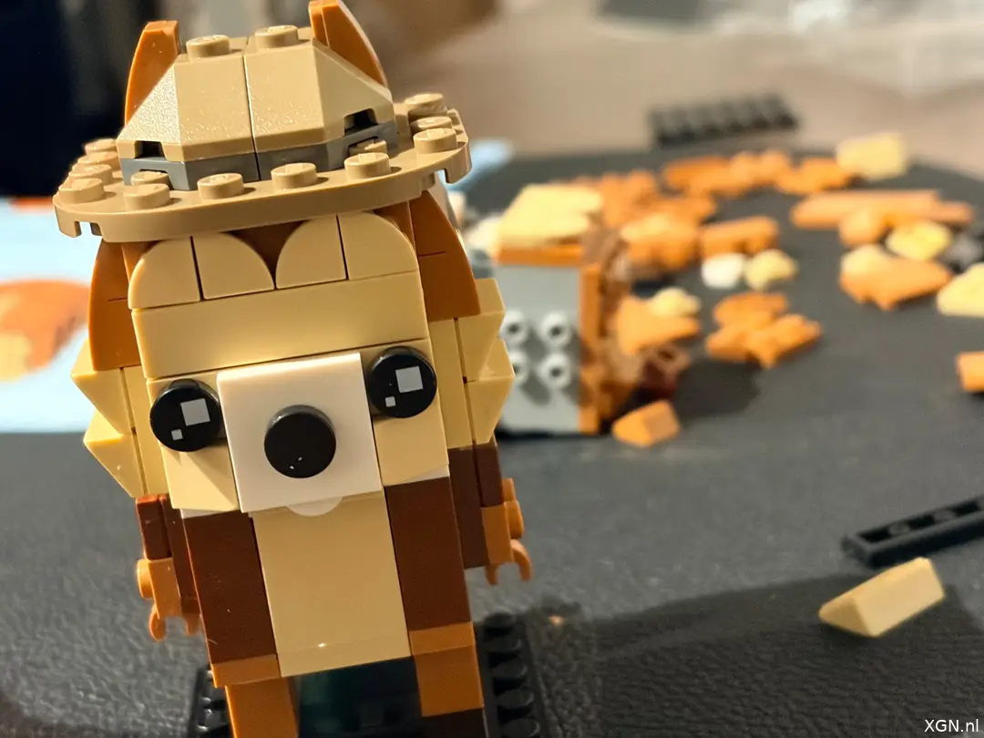 LEGO BrickHeadz Knabbel en Babbel Review xgn Knabbel