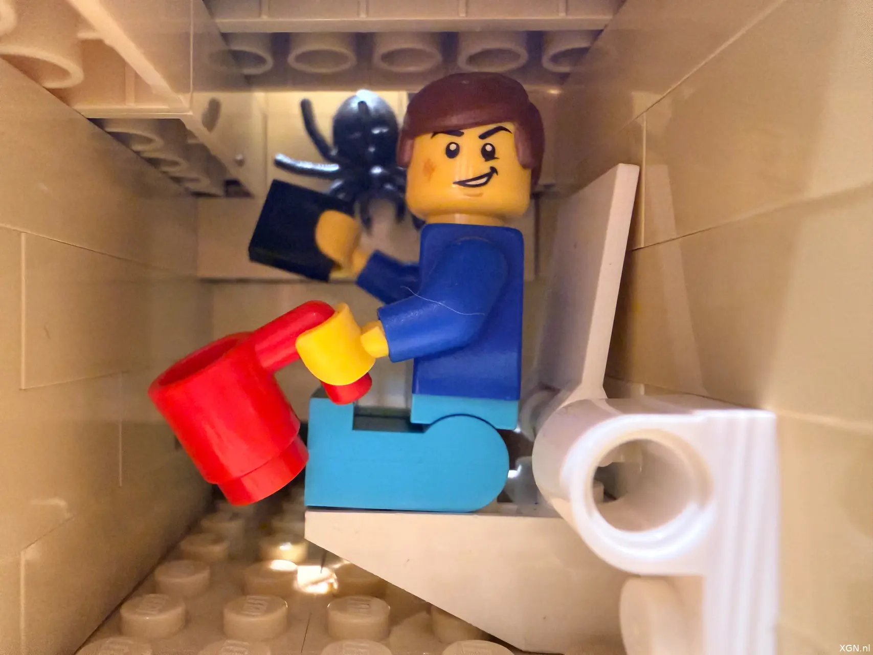 Bricks of Wonder LEGO toilet