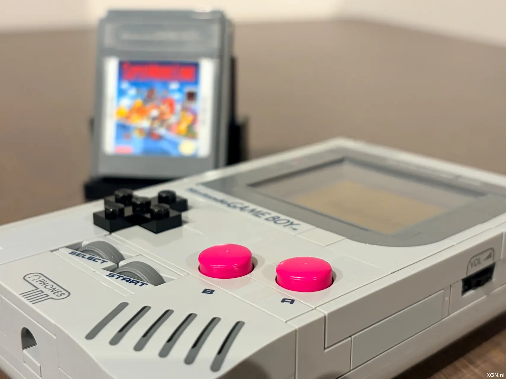 LEGO Game Boy set Review buttons
