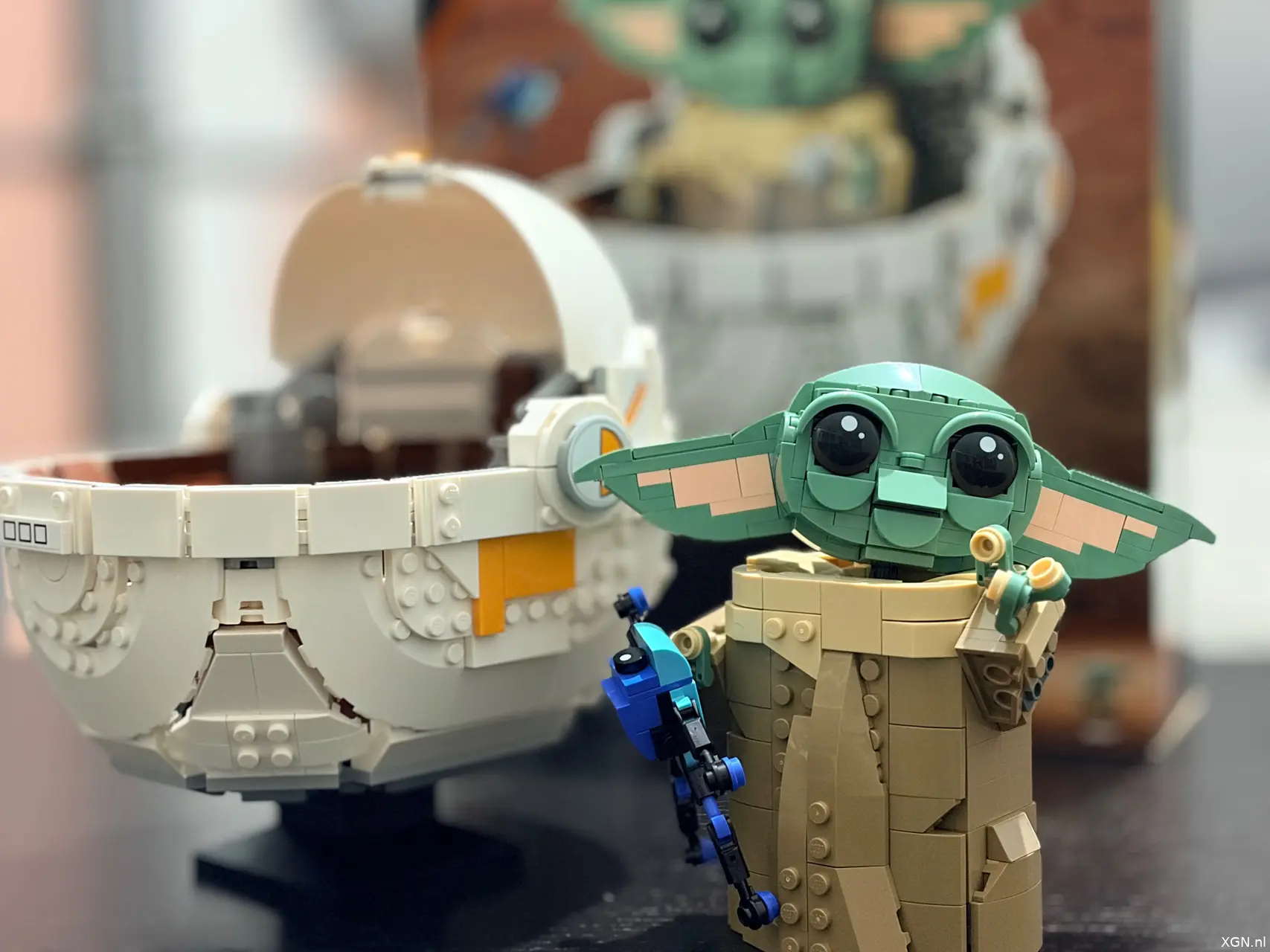 Baby Yoda LEGO Grogu met Zweefkinderwagen
