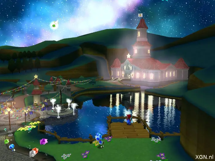 Super Mario Galaxy screenshot sterrenfeest Review