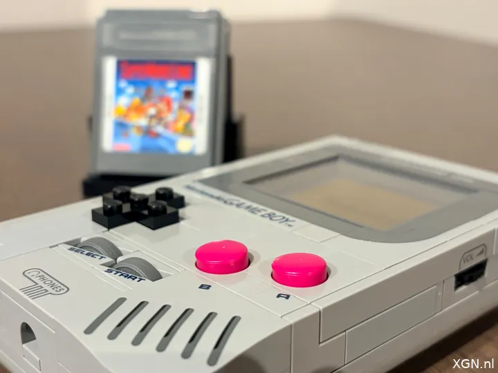 LEGO Game Boy set Review buttons