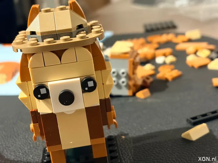 LEGO BrickHeadz Knabbel en Babbel Review xgn Knabbel