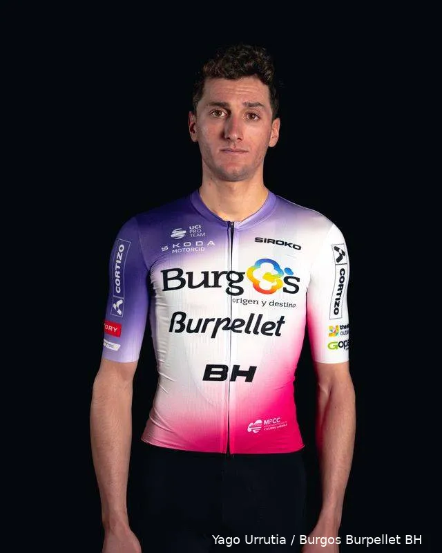 Maillot del Burgos Burpellet BH para la temporada 2026