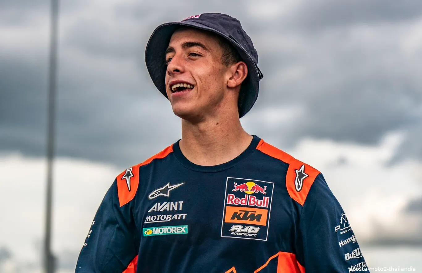 acosta moto2 thailandia