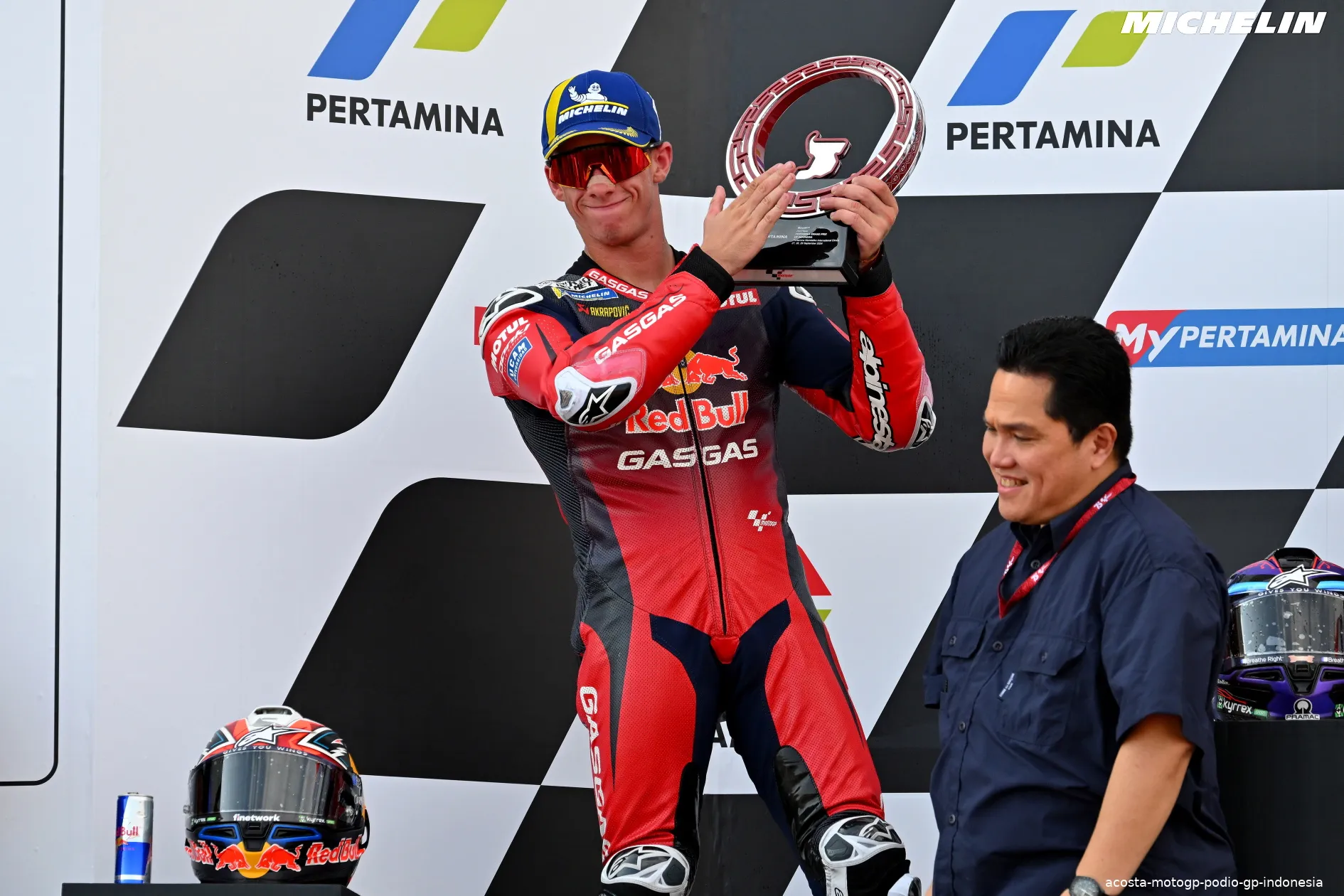 acosta motogp podio gp indonesia