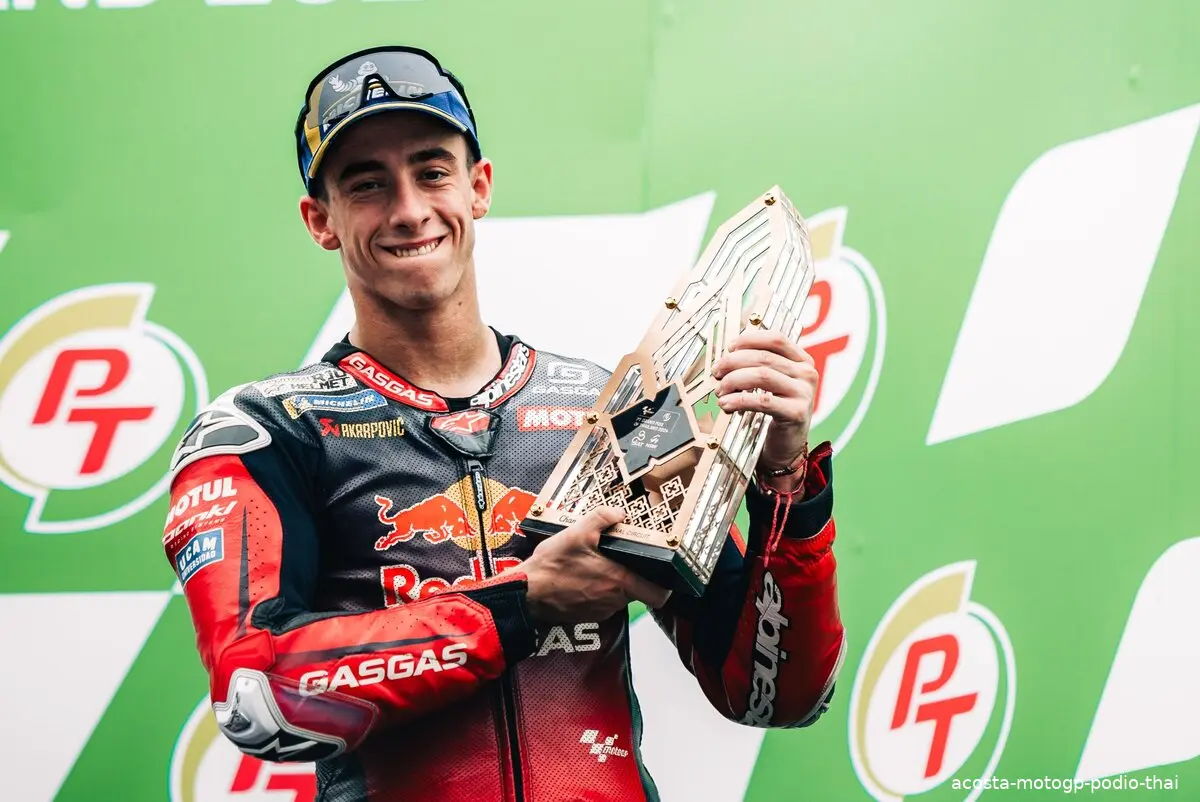 acosta motogp podio thai 1