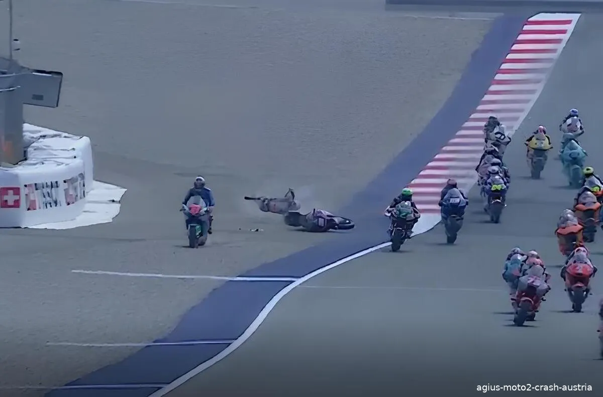 agius moto2 crash austria