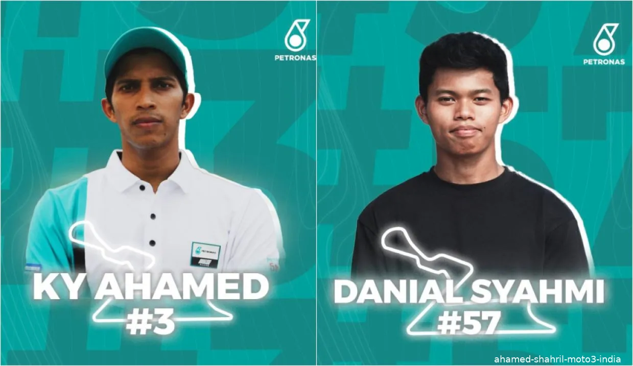 ahamed shahril moto3 india