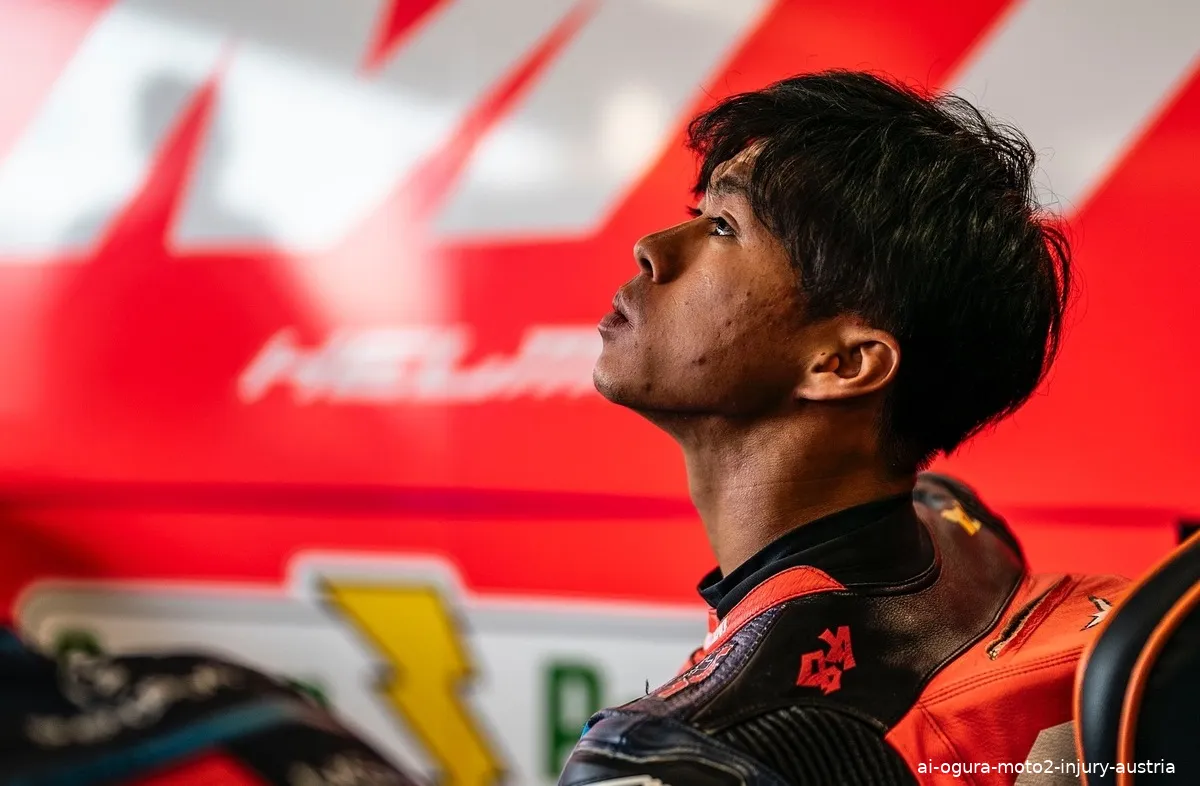 ai ogura moto2 injury austria