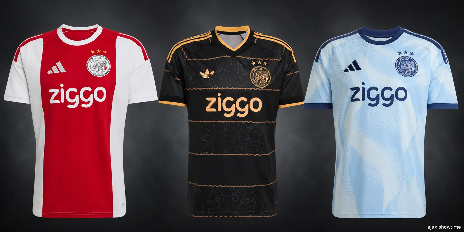 Ajax Showtime Nieuwe Shirts Ajax