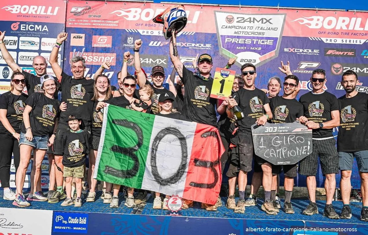 alberto forato campione italiano motocross