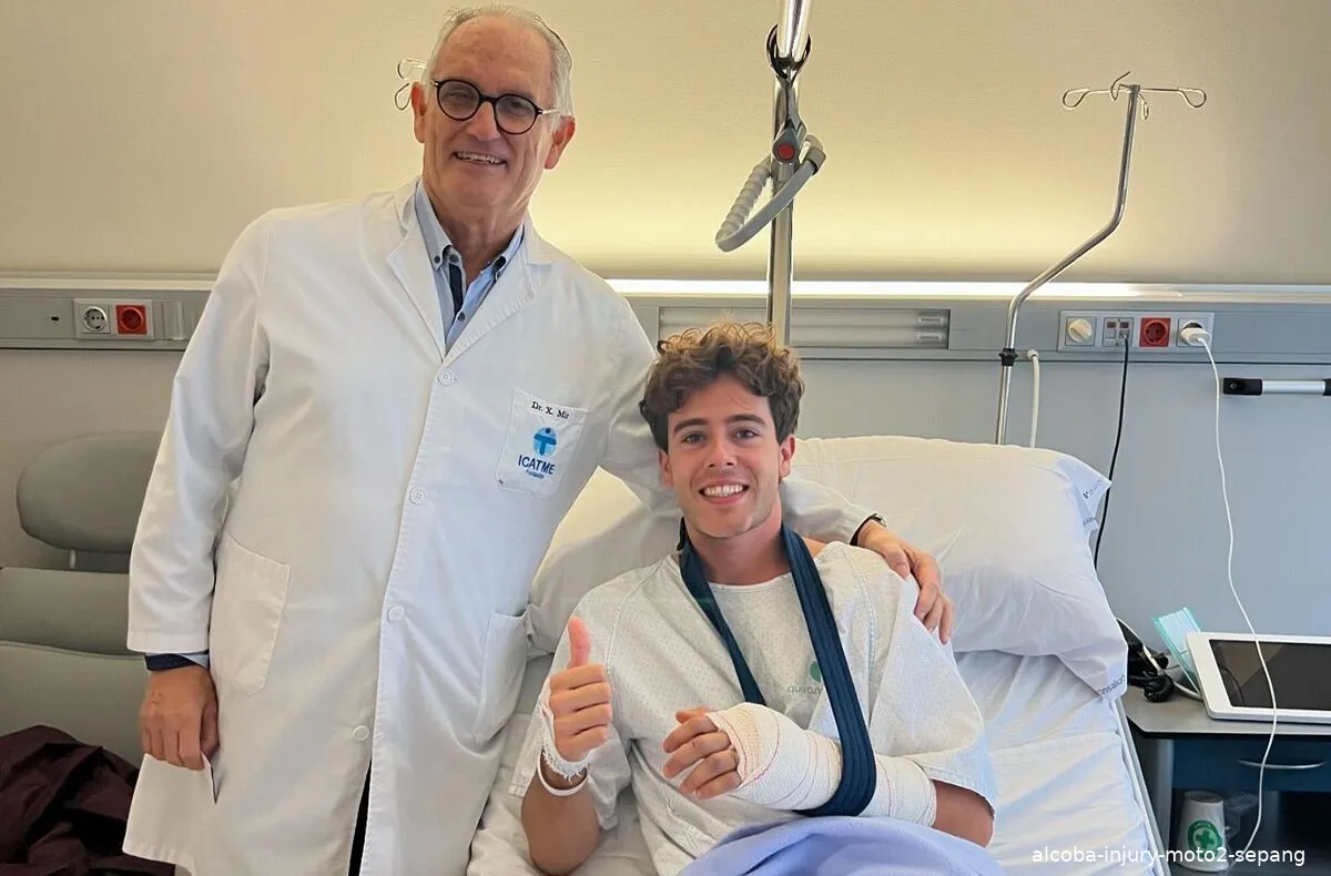 alcoba injury moto2 sepang