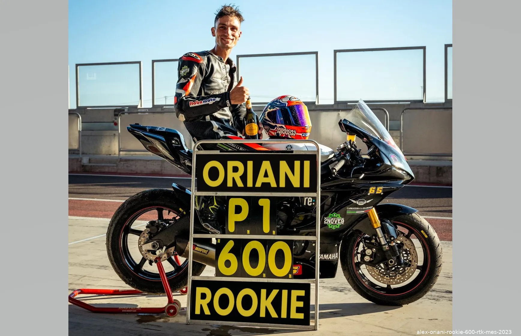 alex oriani rookie 600 rtk mes 2023