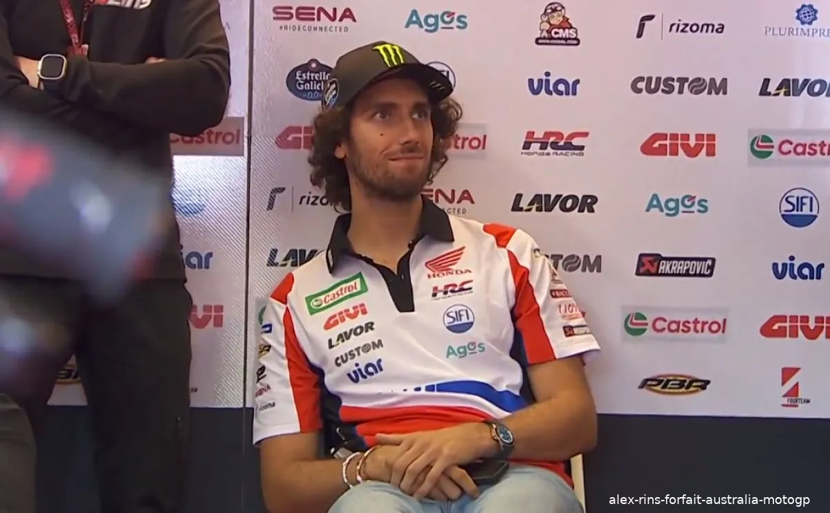 alex rins forfait australia motogp