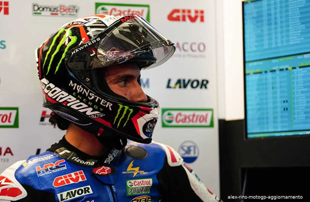 alex rins motogp aggiornamento