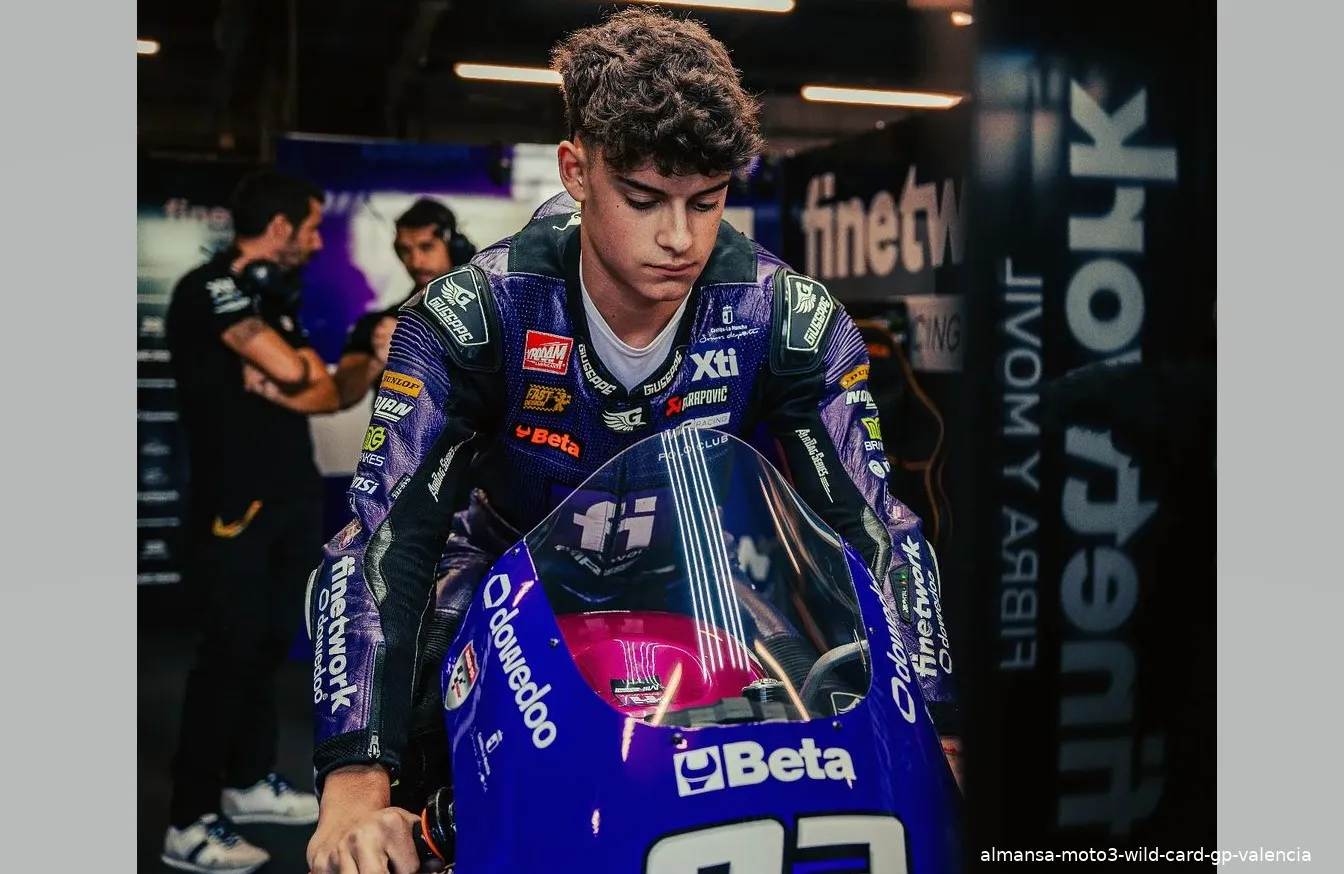 almansa moto3 wild card gp valencia