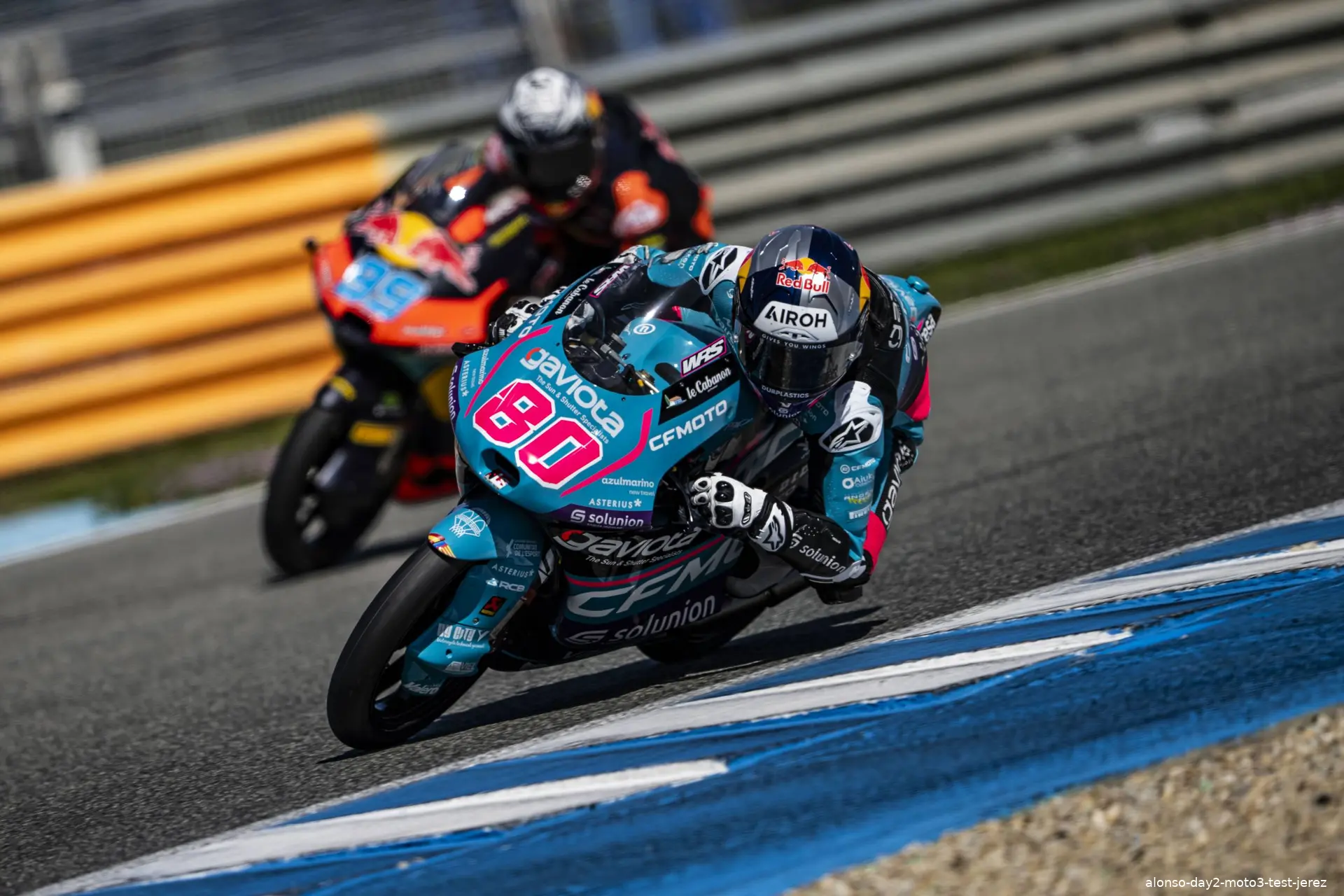 alonso day2 moto3 test jerez