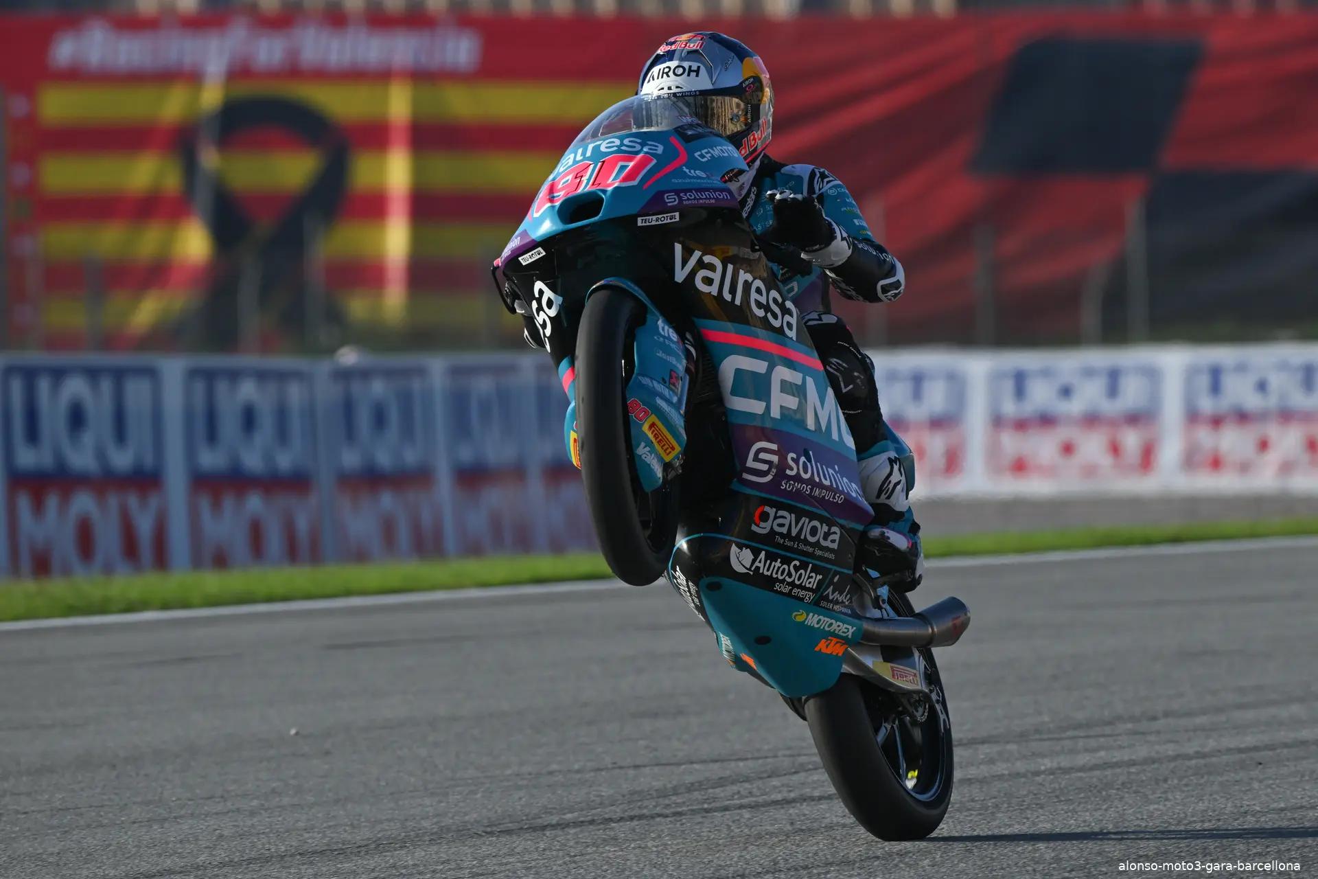 alonso moto3 gara barcellona