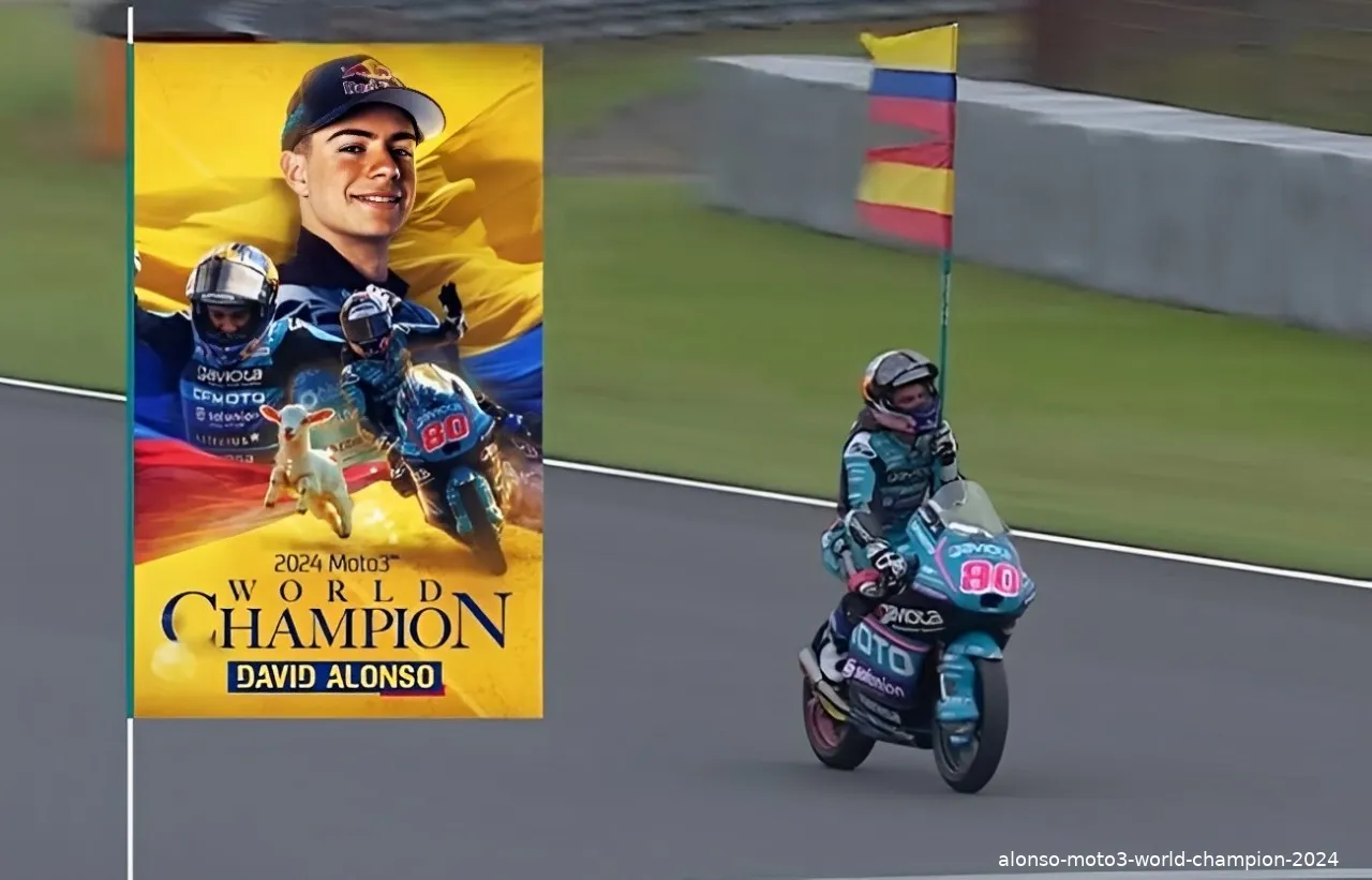 alonso moto3 world champion