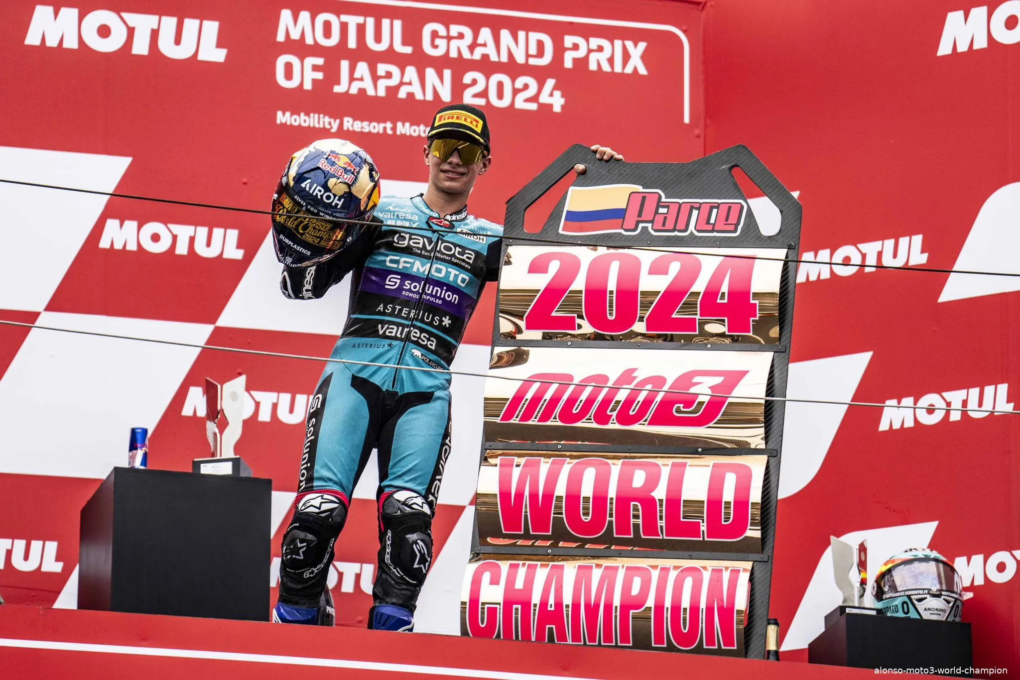 alonso moto3 world champion