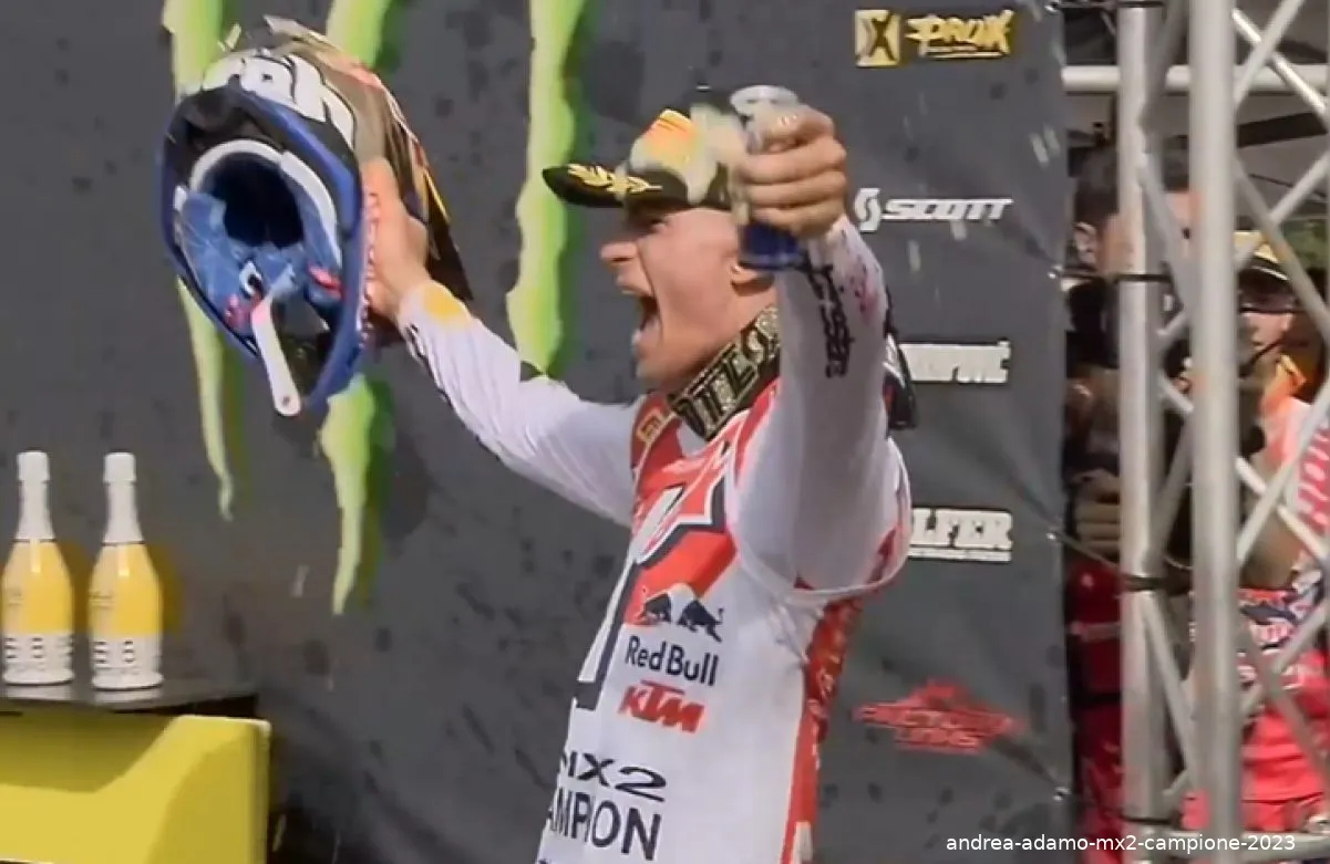 andrea adamo mx2 campione 2023