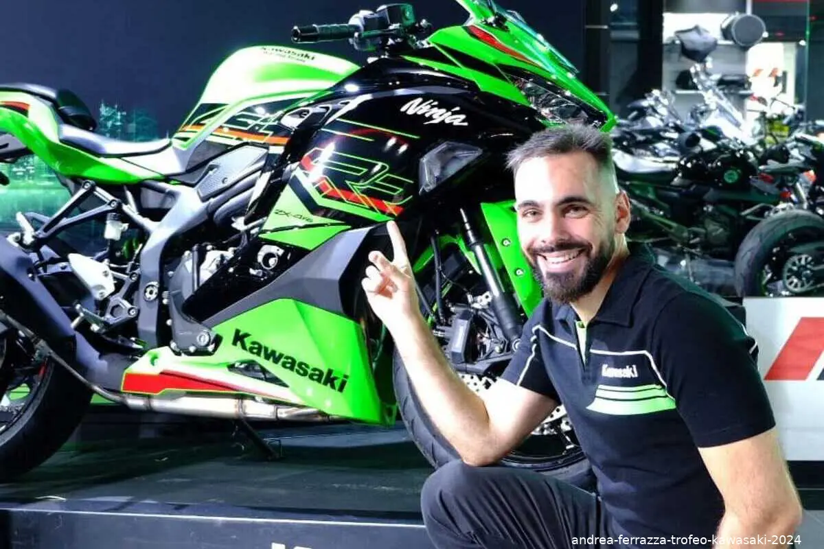 andrea ferrazza nuovo trofeo kawasaki