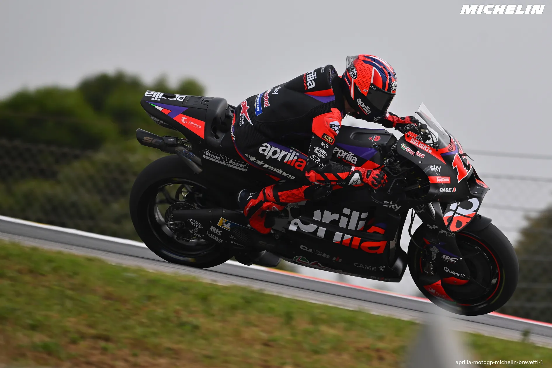 aprilia motogp michelin brevetti