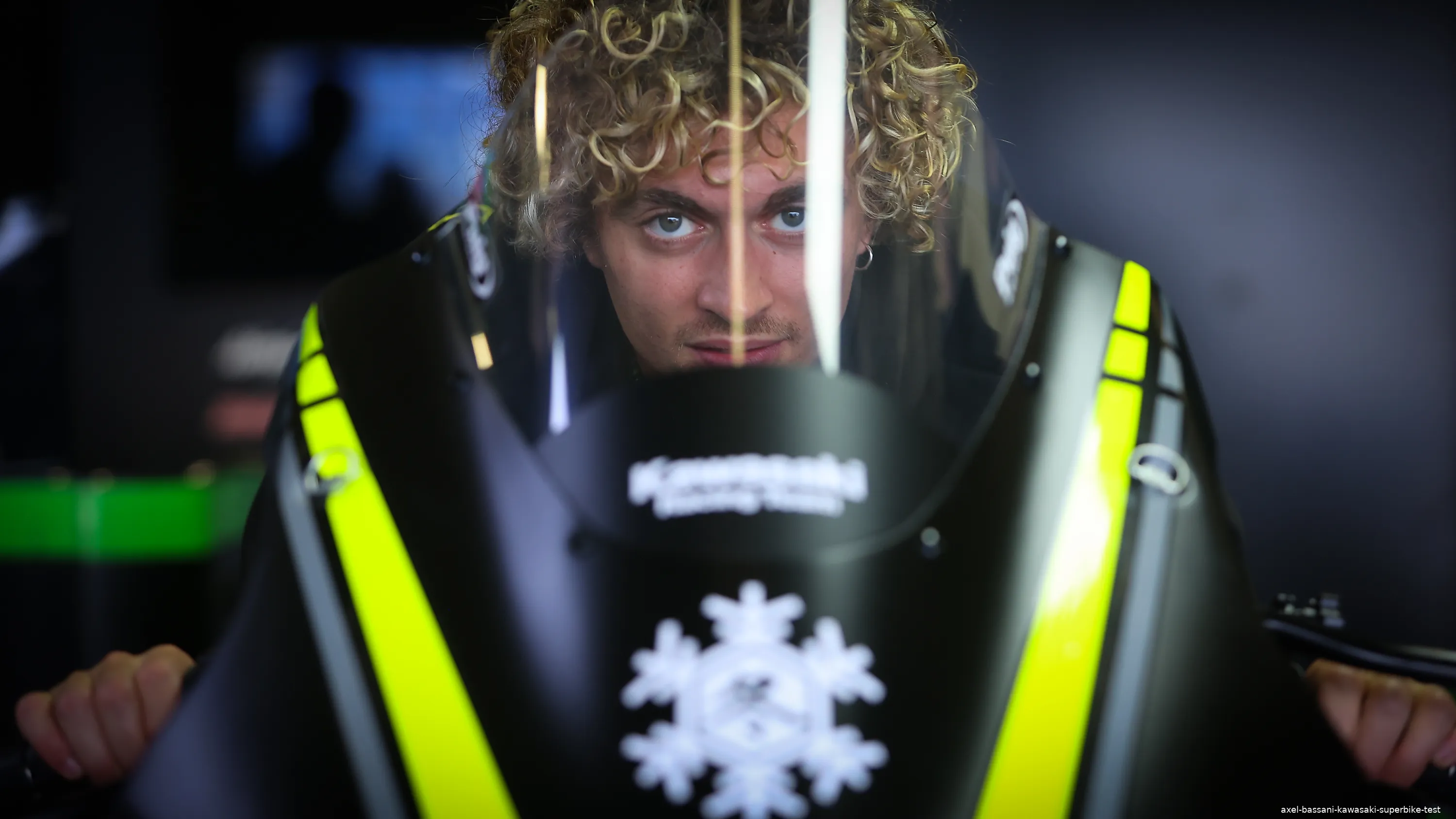 axel bassani kawasaki superbike test